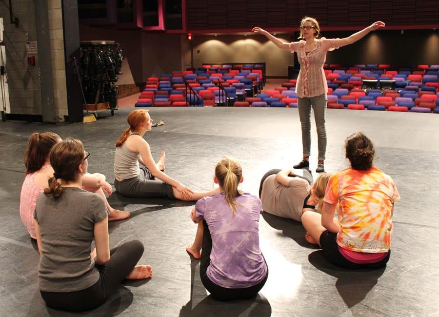 Choreography, composition and completion: Two dance concerts round out semester of movement for dance department