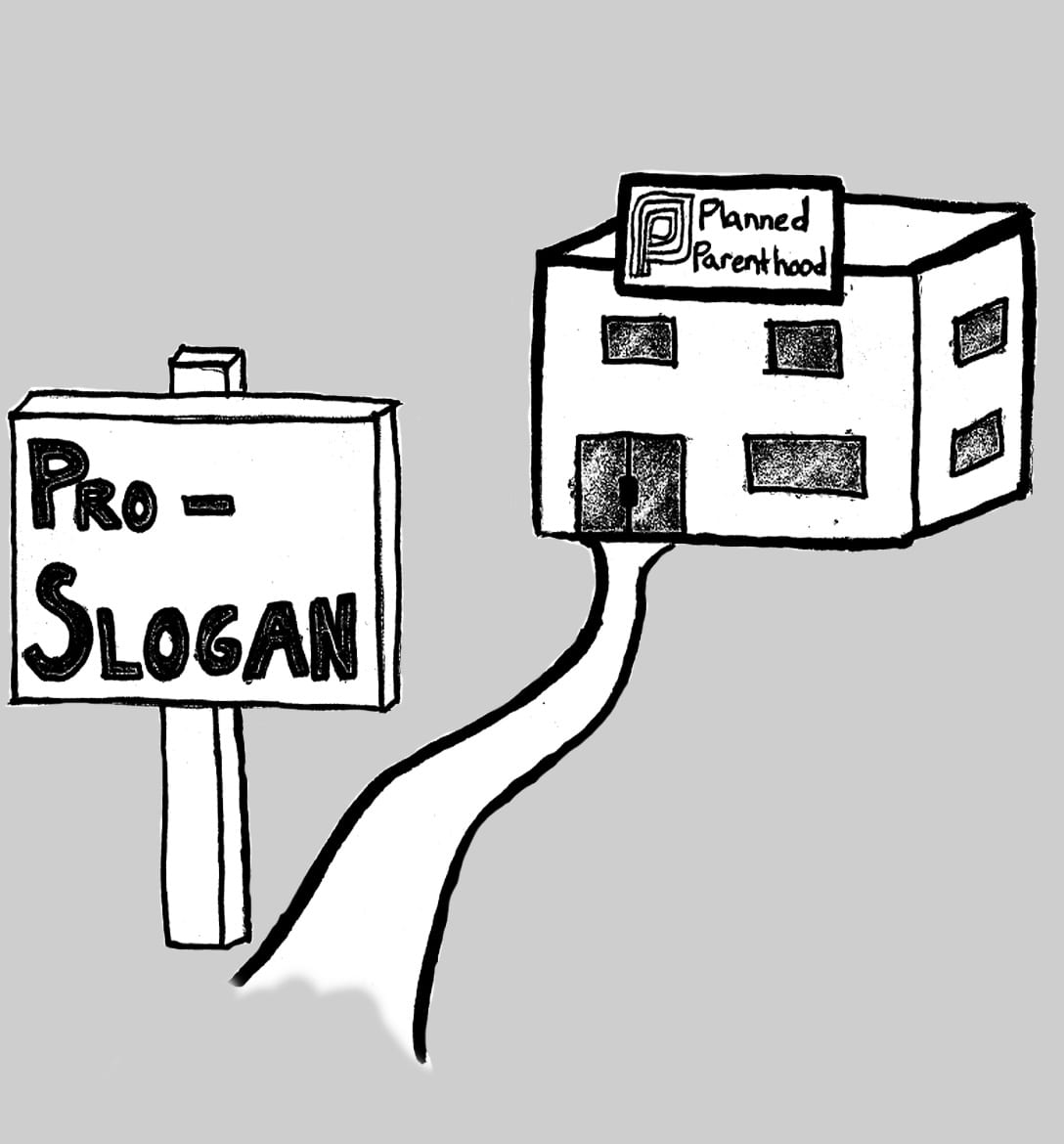 Controversy over pro-choice label counterproductive