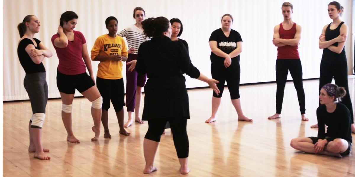 Dancers in residence expose students to new experiences