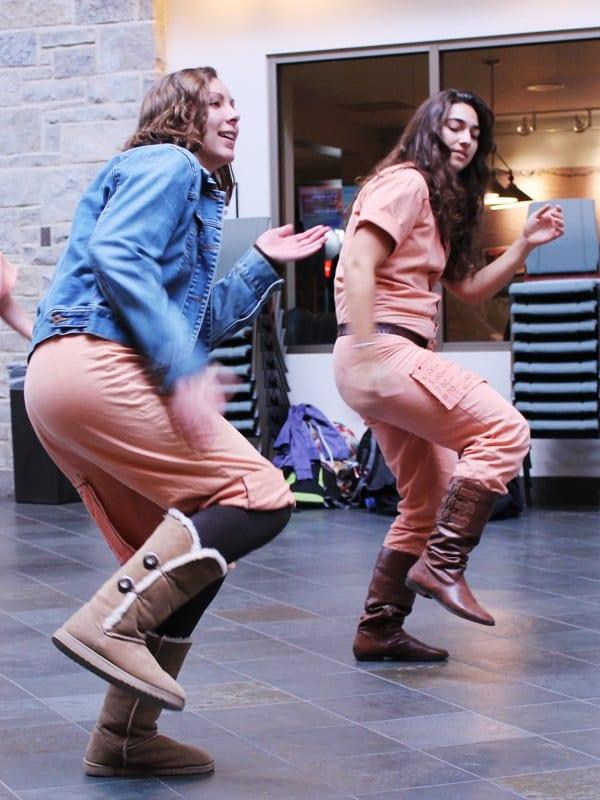 "Rhythm Project/Gather" offers frequent dancing and movement around campus