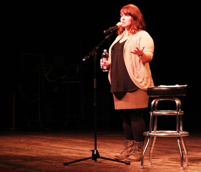 Slam poets sharp and witty rhymes resonate with audience