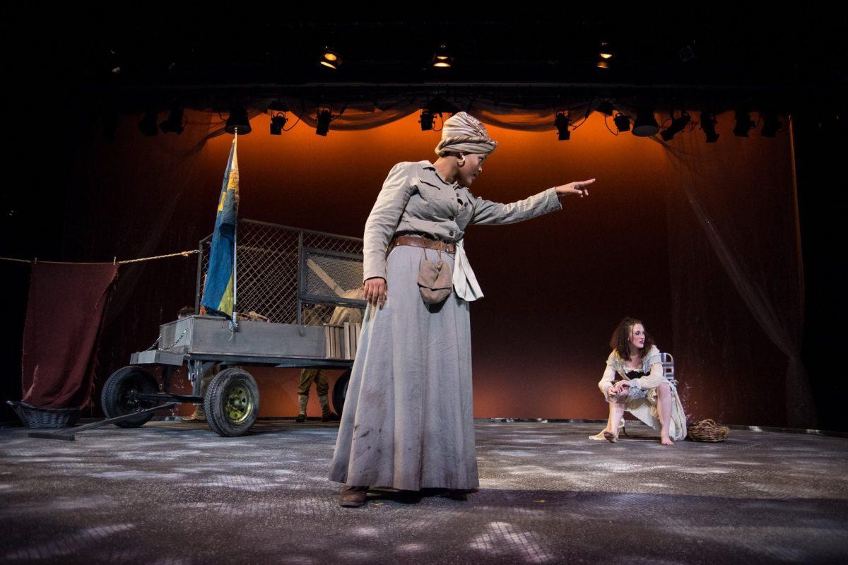 “Mother Courage” triumphs with substance and spectacle