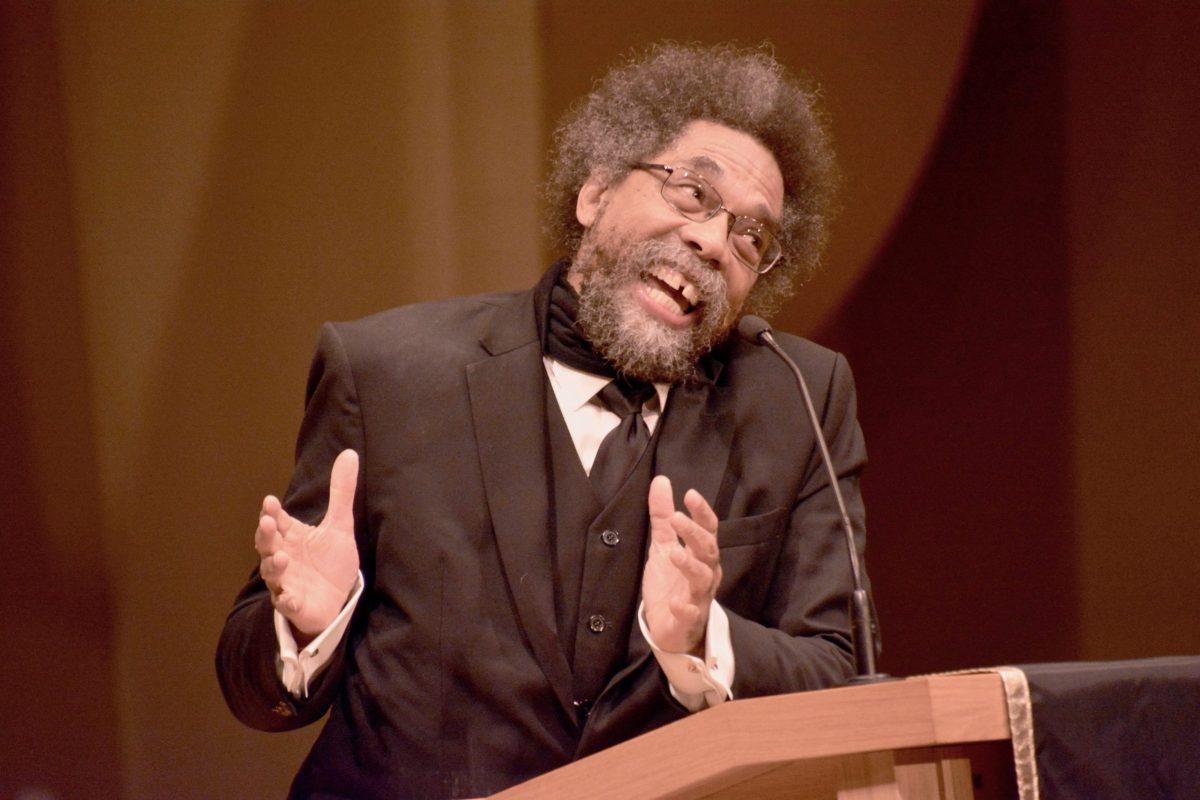 Cornel West delivers speech on self-examination