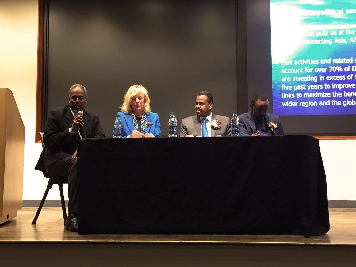 A delegation from Djibouti visited St. Olaf to discuss cultural connections