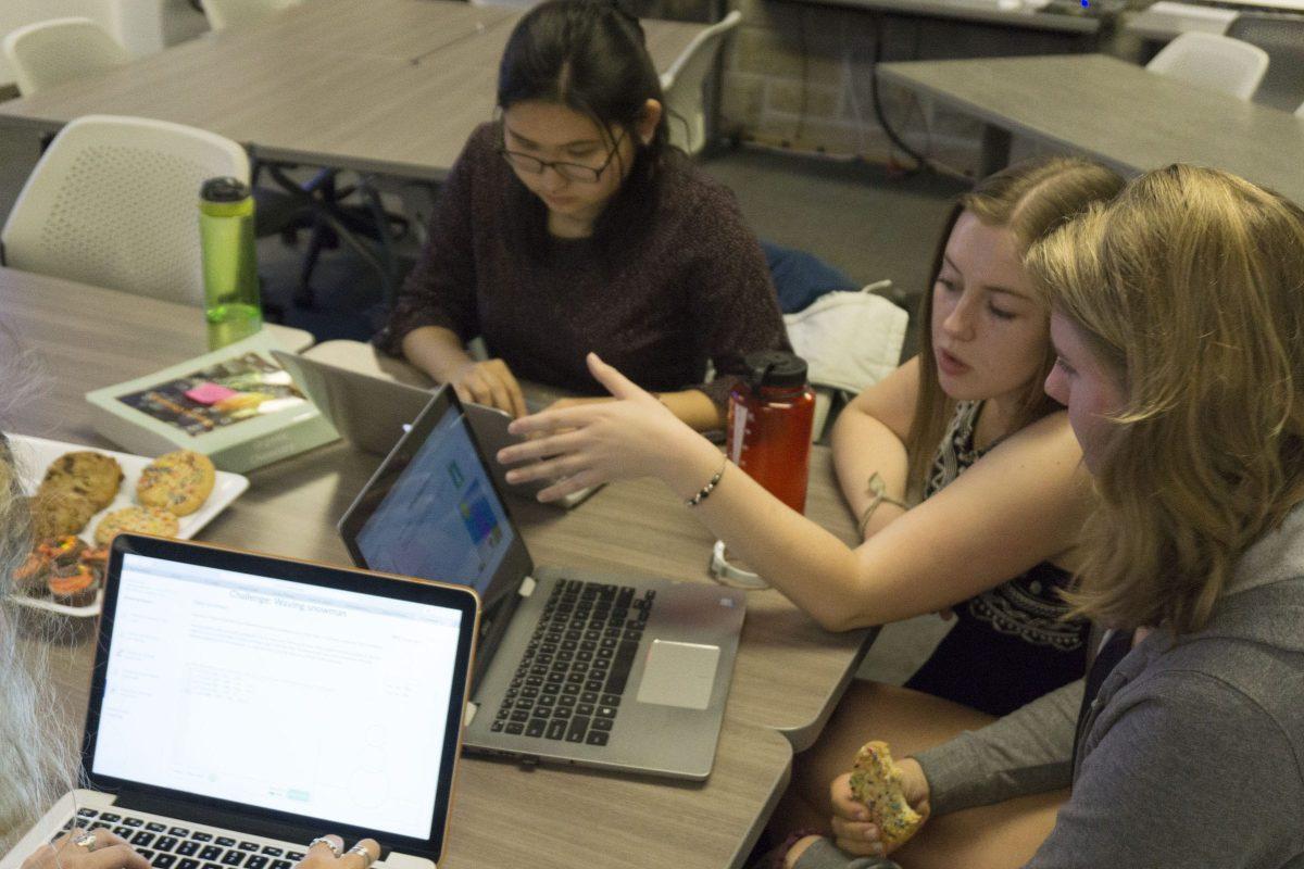 Student-led coding course increases accessibility