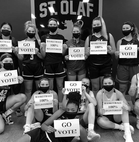 Athletic department challenges student athletes to register to vote