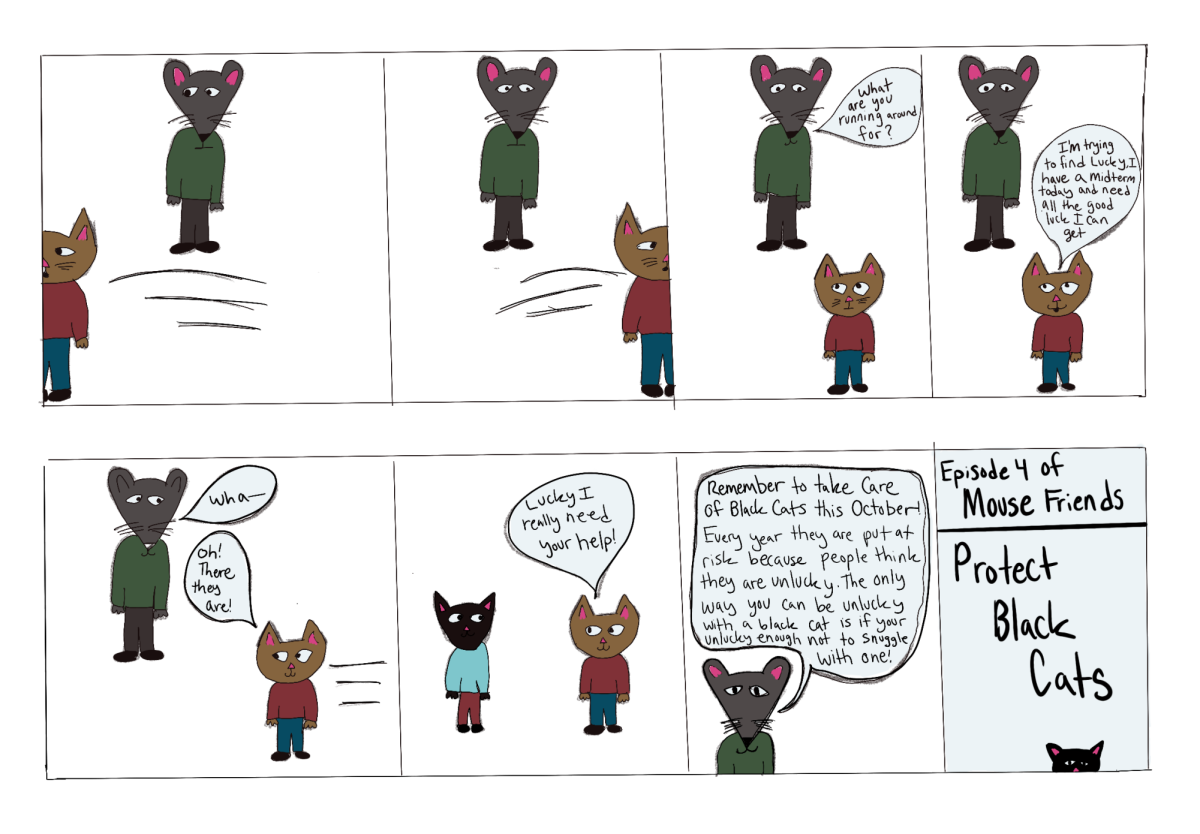 Mouse Friends episode 4: protect black cats