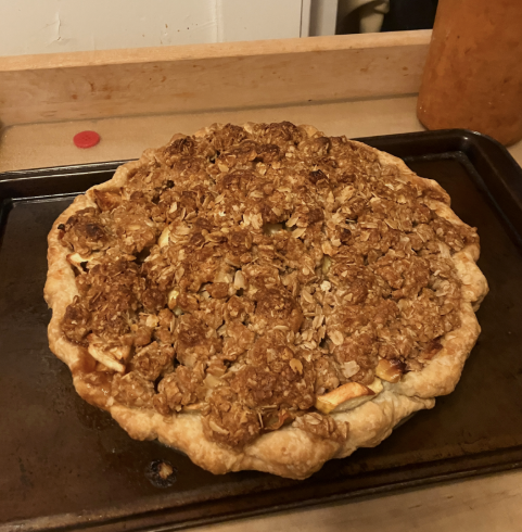 Cinnamon apple pie