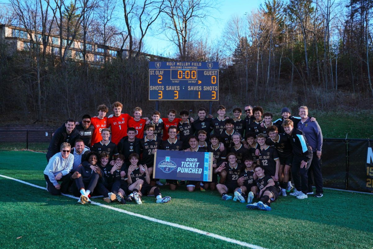 St. Olaf Men’s Soccer prepares for Final Four